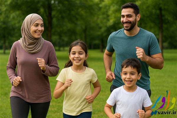 تقویت پیوند خانوادگی ورزش
