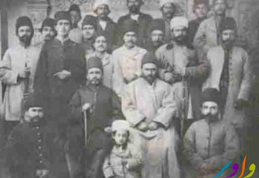 گروهی از بزرگان بختیاری در دوره مشروطه گروهی از بزرگان بختیاری در دوره مشروطه