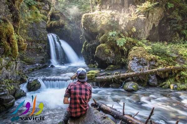 آبشار ویرجین آلاسکا